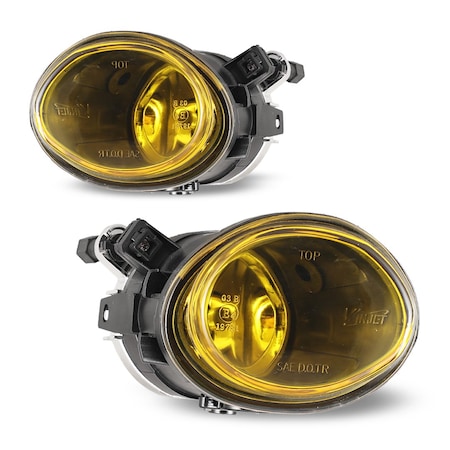 Winjet Fog Lights - Yellow CFWJ-0081-Y